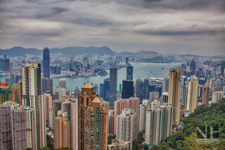 Hong Kong - Blick vom Victoria Peak