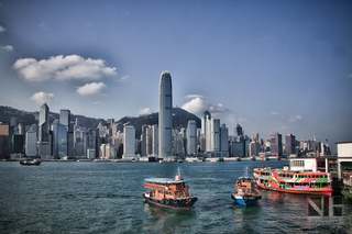 Skyline von Hong Kong Island