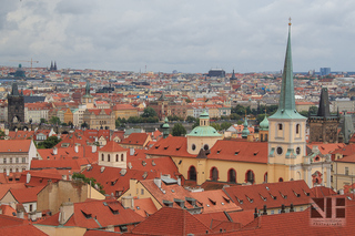 Prag - Blick auf die Stadt vom Hradschin