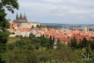 Prag - Blick auf die Stadt vom Hradschin